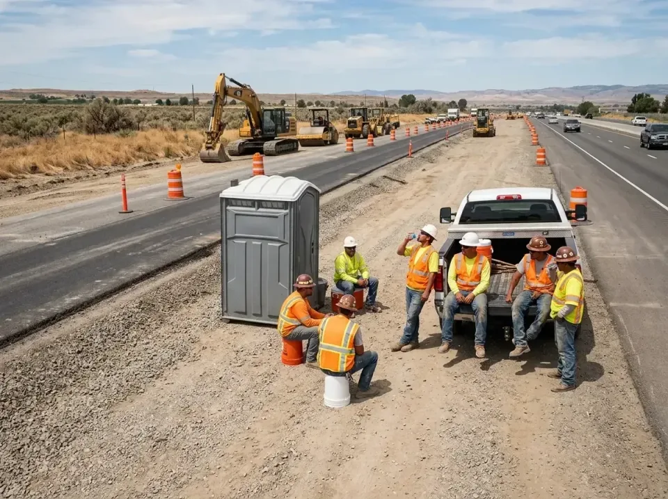 highway-road-construction-crew-007 — frequently asked questions, Porta Potty and Restroom Rentals in Ste. Genevieve, MO